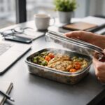 Déjeuner sain et fait maison livré au bureau pour une pause gourmande et équilibrée