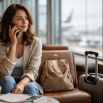 Voyageur utilisant une assurance voyage avec garantie annulation et rapatriement en 2026 pour partir en toute sérénité