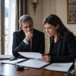 Avocat en négociation confidentielle accompagnant un dirigeant lors d’un litige familial