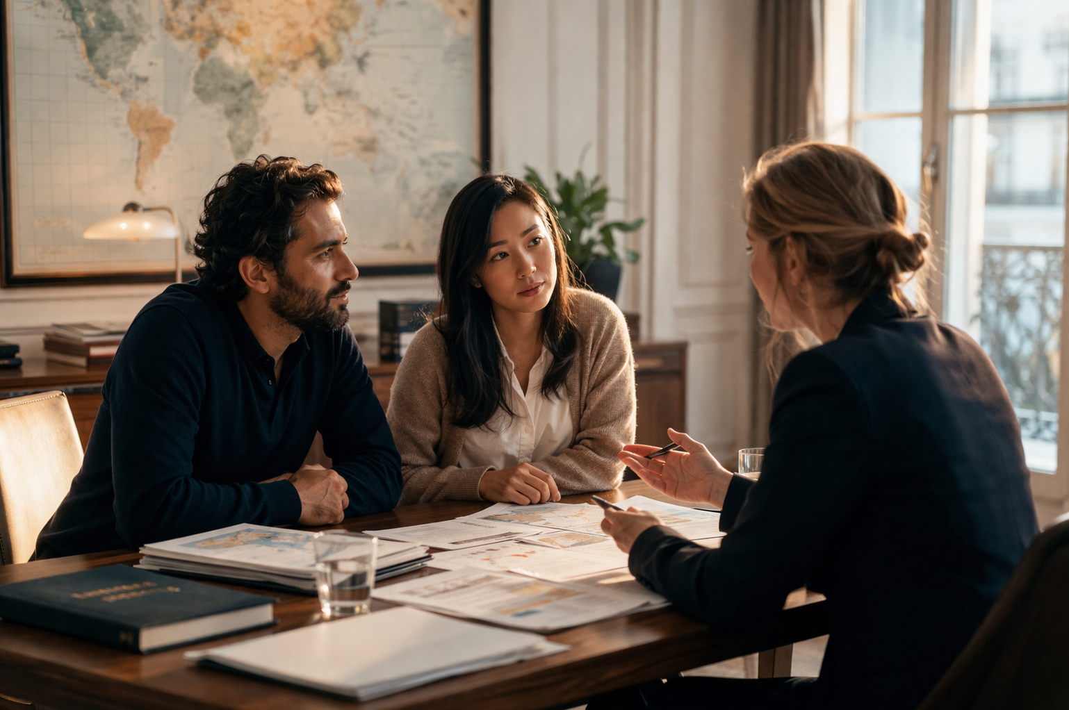 Avocat spécialisé en divorce international accompagnant un couple binational