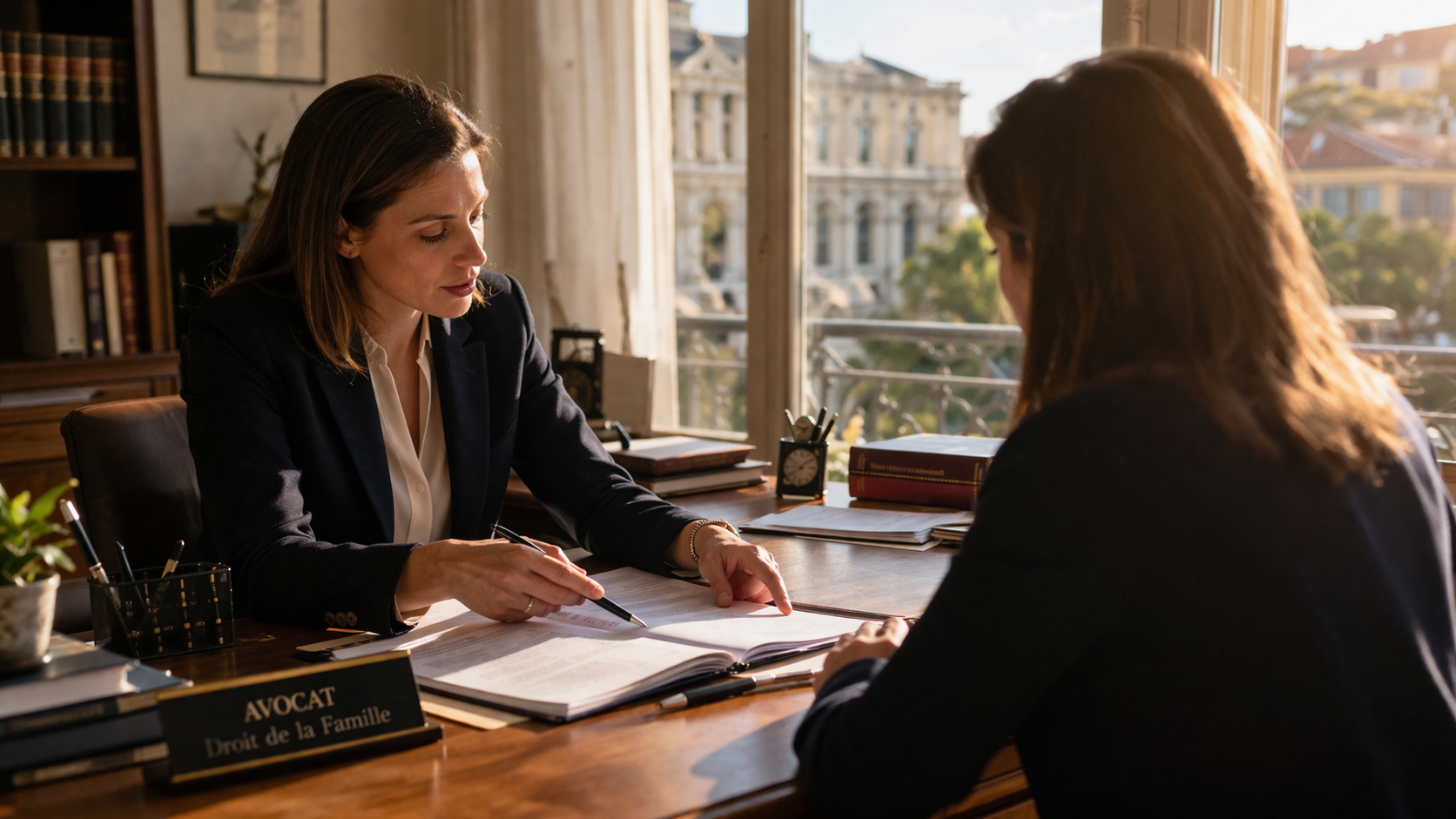 Avocat en droit de la famille à Nice accompagnant un client lors d’un divorce sur la Côte d’Azur