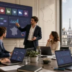 Consultants Odoo réunis autour d’un projet ERP en France