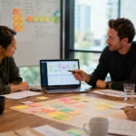 Consultant Zapier aidant une équipe à structurer une automatisation métier