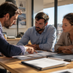 Courtier en assurance à Marseille accompagnant un couple dans son projet immobilier