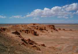 Le désert de Gobi, Mongolie, Chine
