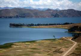 Le lac Titicaca (Bolivie et le Pérou)