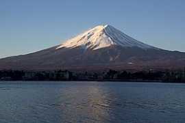 Le mont Fuji (Japon)