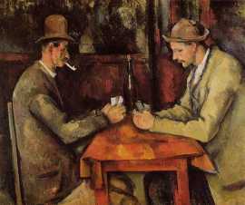 Les joueurs de cartes - Paul Cézanne (1892)