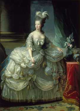 Marie-Antoinette en grand habit de cour