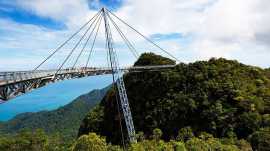 Le pont suspendu de Langkawi