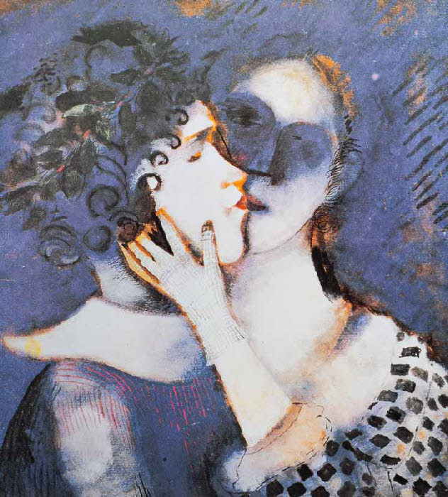 La liste des tableaux de Chagall
