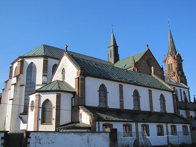 Les basiliques catholiques françaises en Alsace
