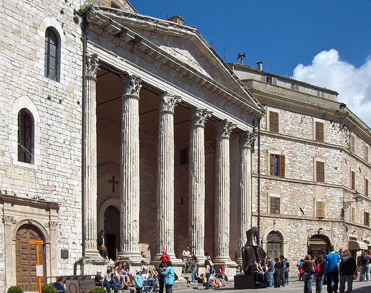 Les bâtiments romains en Italie