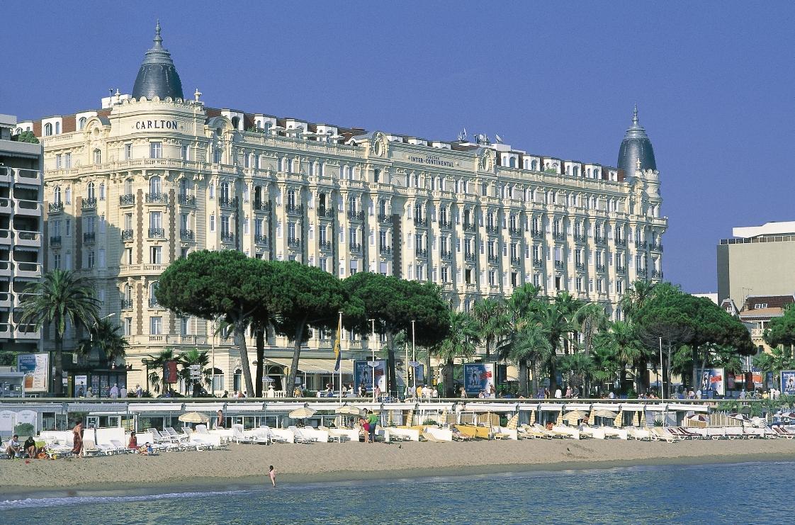 Les principaux palaces de Cannes