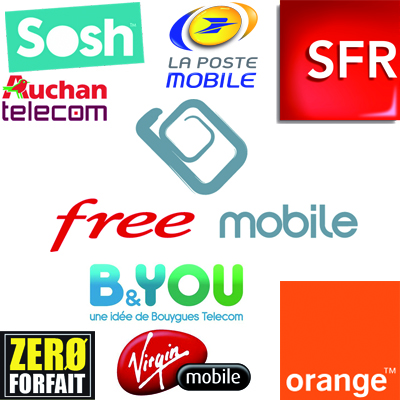 Les principaux Opérateurs de téléphonie mobile en France
