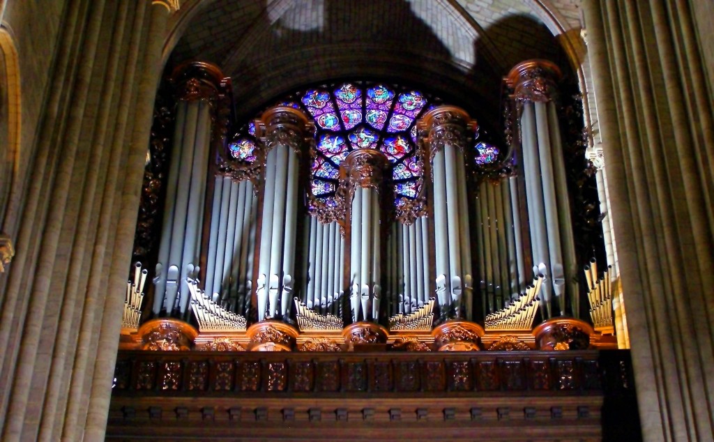 La liste des orgues de Paris