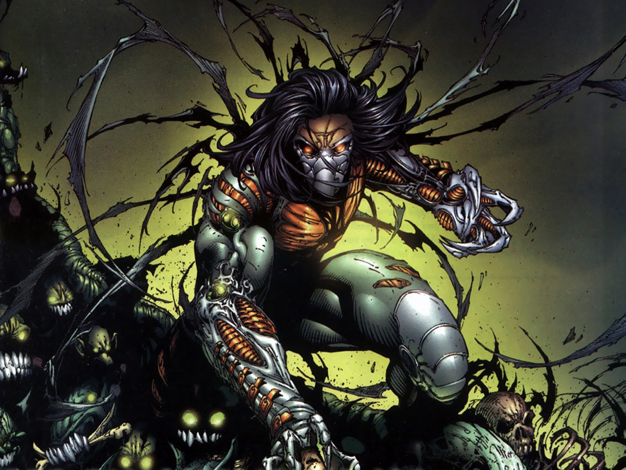 Les personnages du comics The Darkness