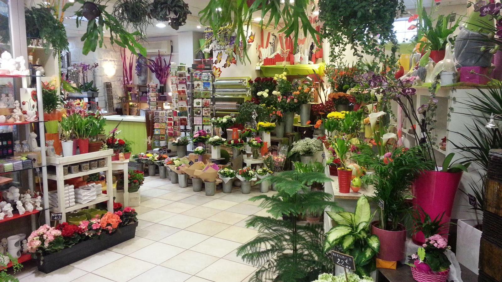 Les principaux fleuristes et magasins de plantes