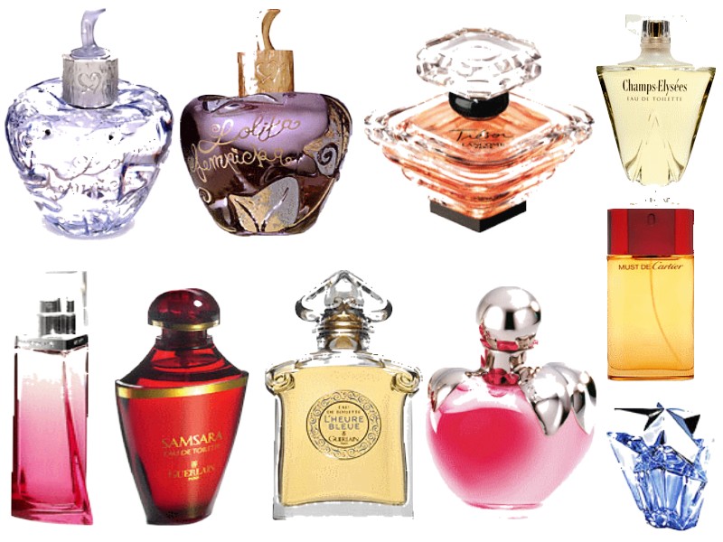 Les principales marques de parfums